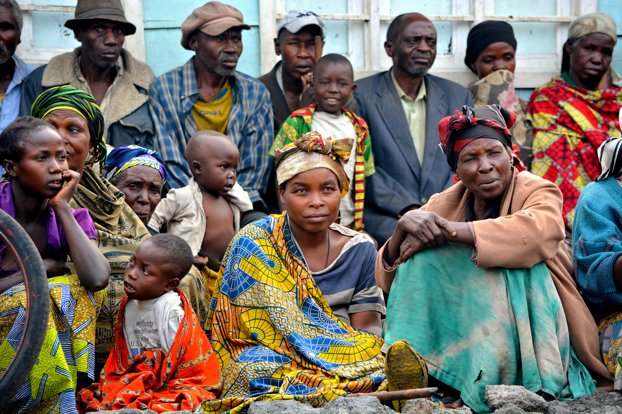 Délégation de l'ONU dans un camp de déplacés en RDC - Photo: UN Women/Carlos Ngeleka
