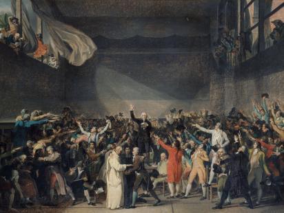 Le serment du Jeu de Paume le 20 juin 1789 © Jacques-Louis David / Musée Carnavalet